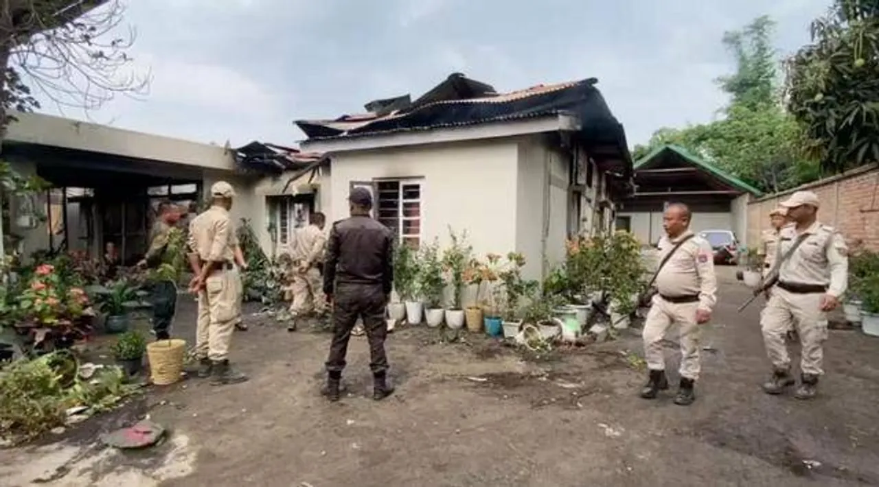 Total failure of law and order says Union Minister as his home is burnt in Manipur