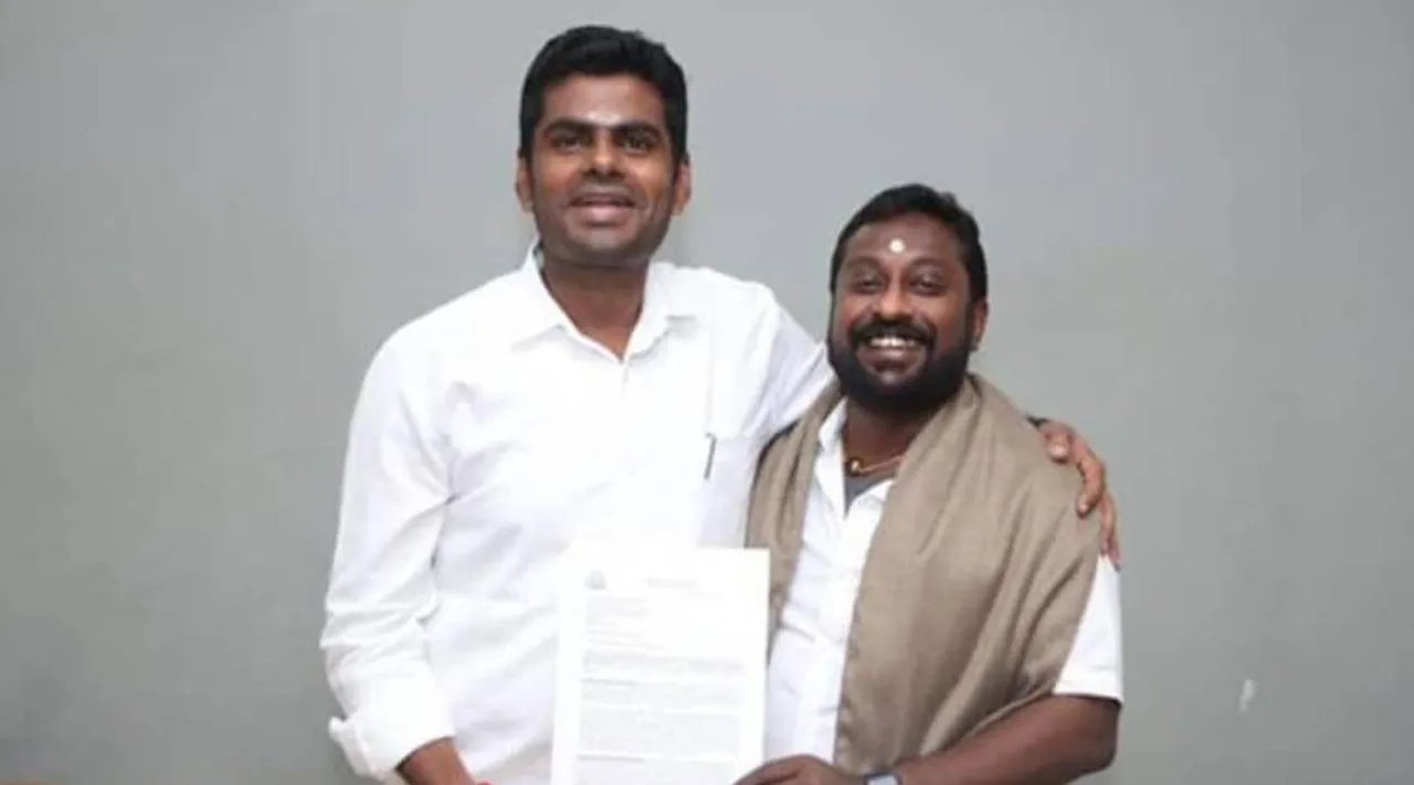 SG Suryah with Annamalai