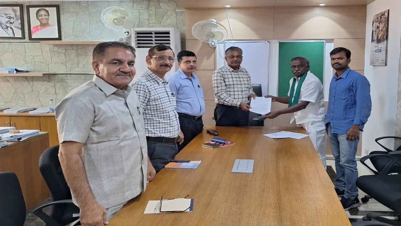 PR Pandians petition to the Cauvery Commission Chairman in Delhi