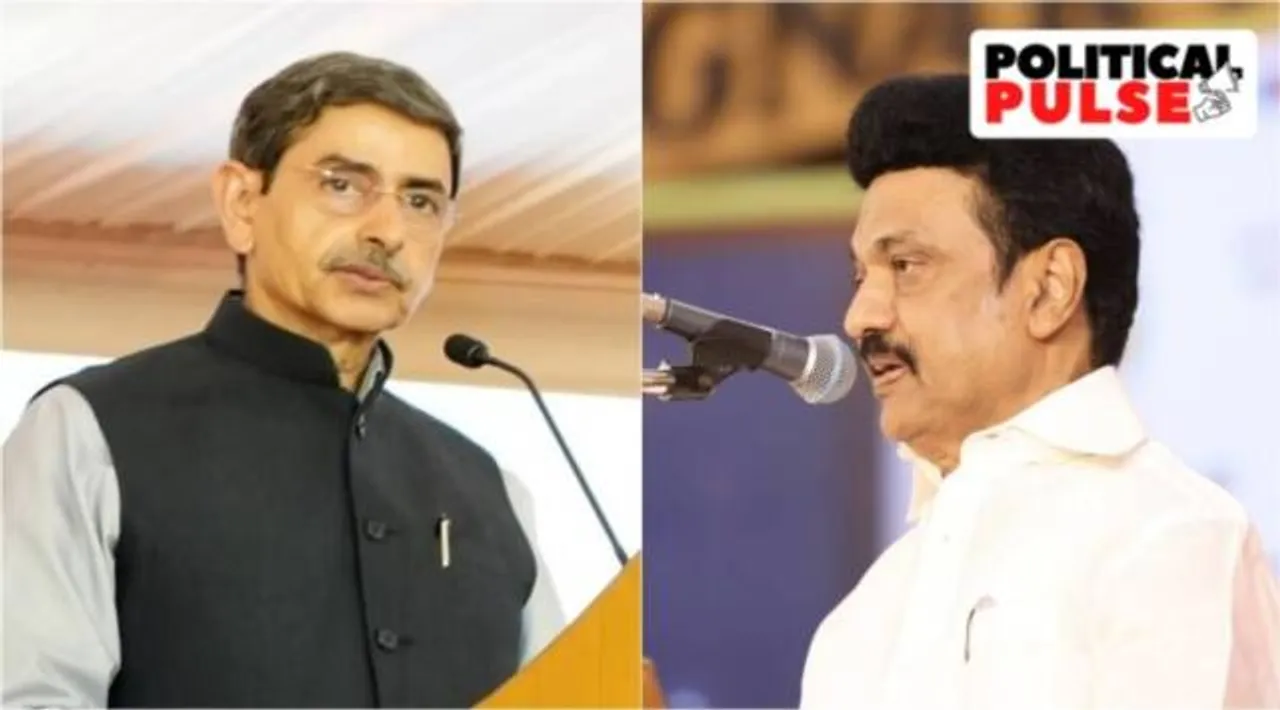 RN Ravi- MK Stalin