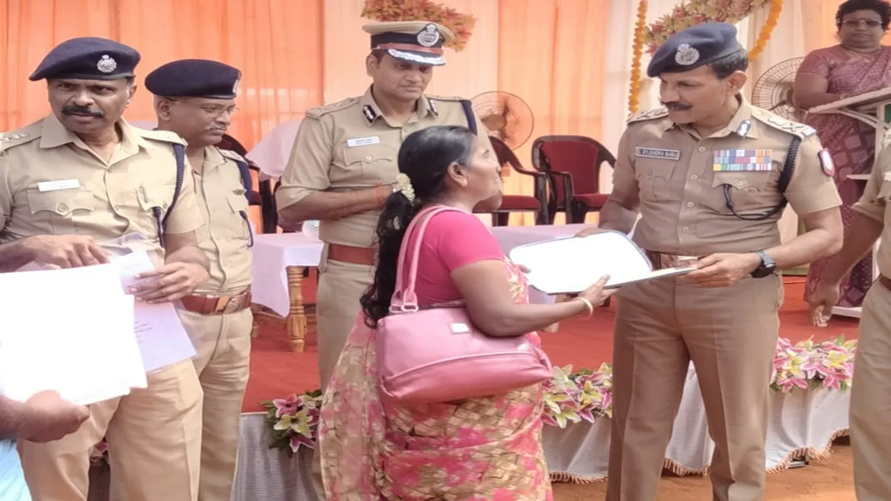 A few days before his retirement, DGP Sylendra Babu conducted an inspection in Kanyakumari district