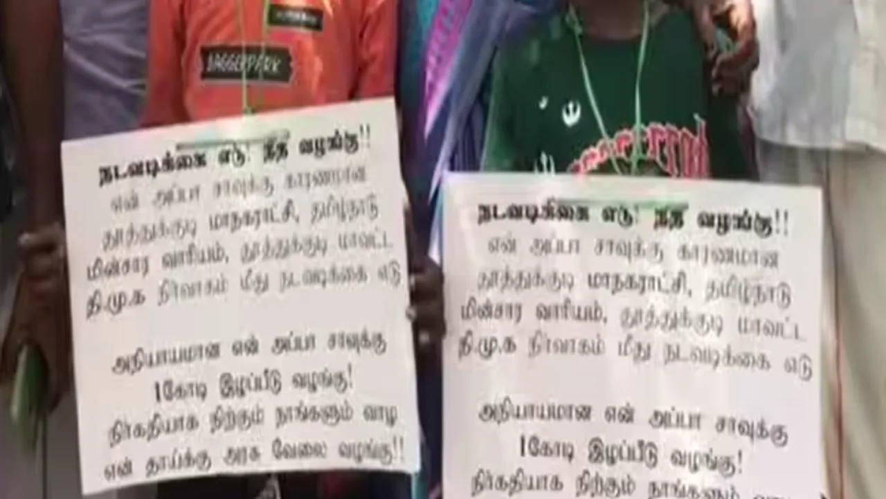 Greengrocer killed by electrocution near Anna statue in Tuticorin
