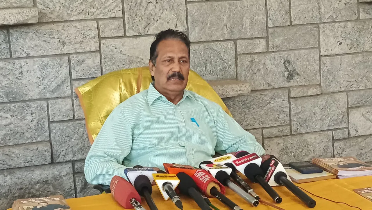 Dr Krishnasamy said that there is a possibility of contesting against Kanimozhi in Thoothukudi