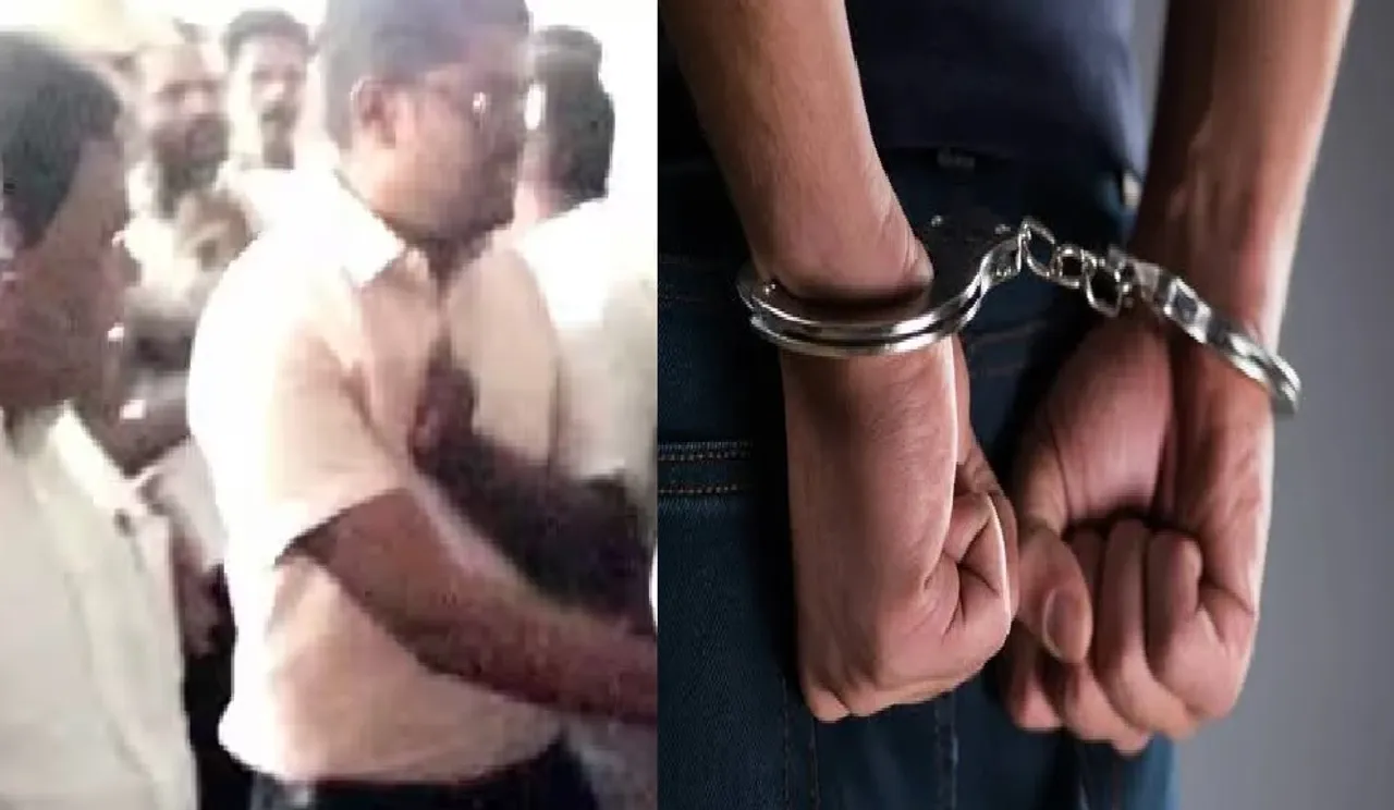 திமுக வி.ஐ.பி-கள் மோதல்: ராமநாதபுரம் கலெக்டரை தள்ளிவிட்டவர் கைது   