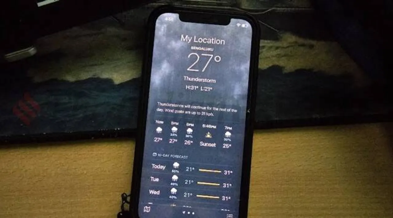 Weather widget