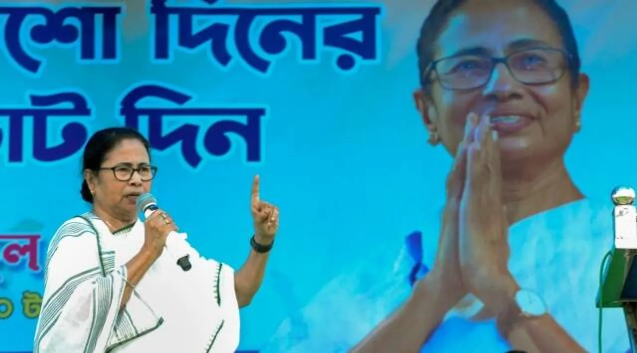 Mamata says will end corruption have grand alliance nationally but beat BJP-CPM-Cong tie-up in Bengal