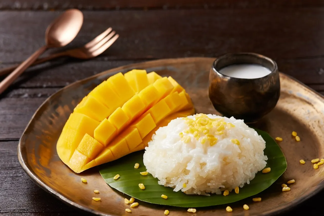 மாம்பழ தேங்காய் பால் சாதம்