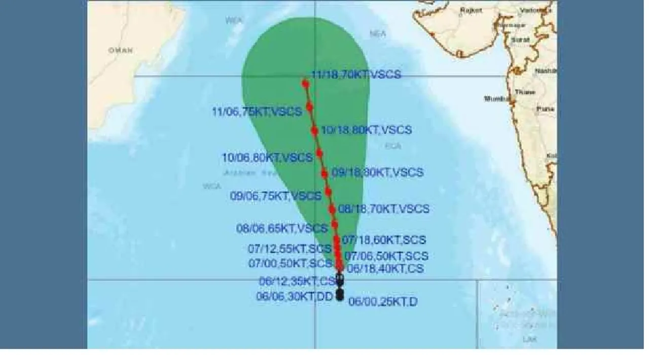 தீவிரப் புயலாக மாறிய ’பிபோர்ஜாய்’