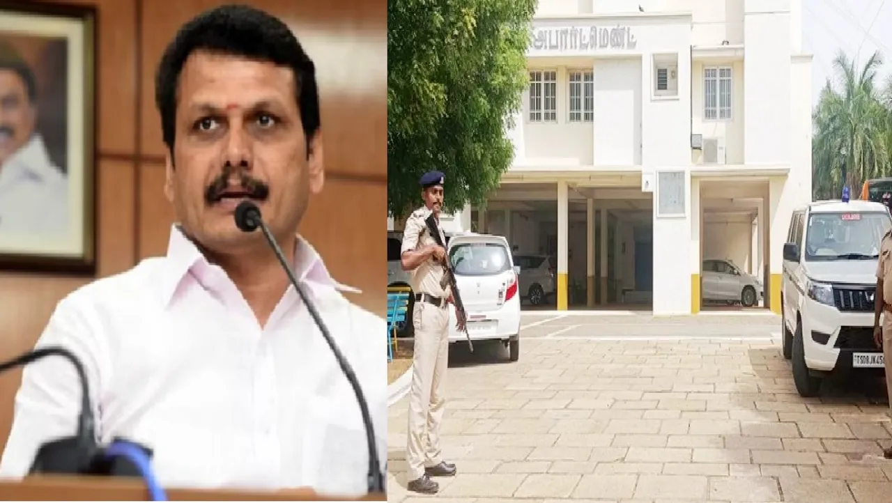 செந்தில் பாலாஜி நணபர் வீடுகளில் சோதனை