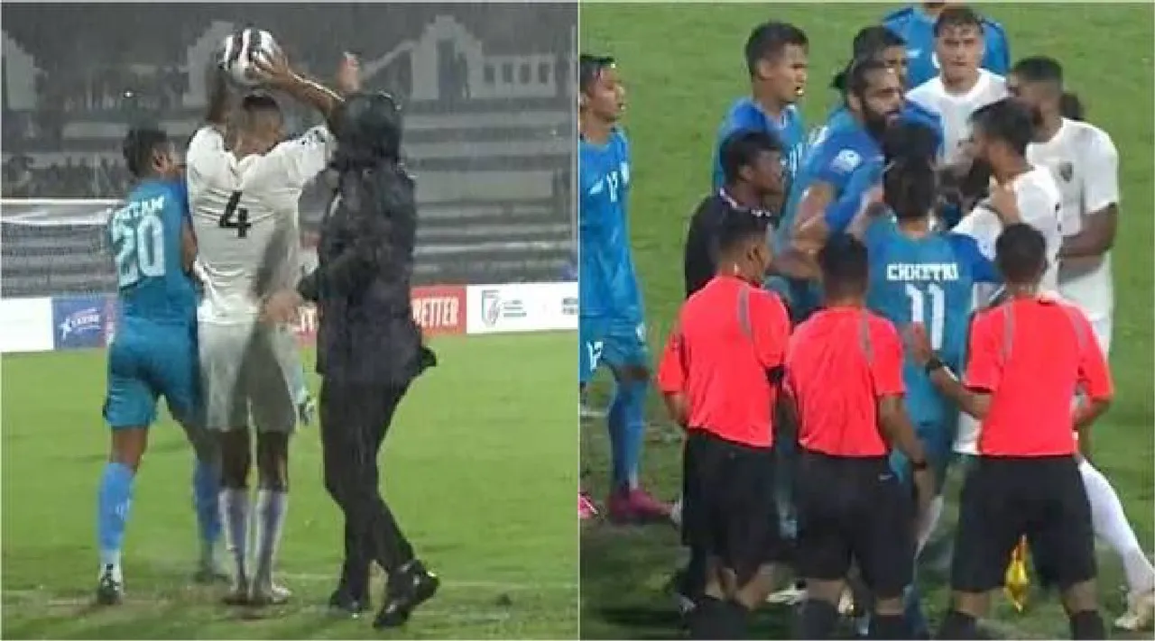 SAFF Championship: India football coach Igor Stimac red card vs Pakistan