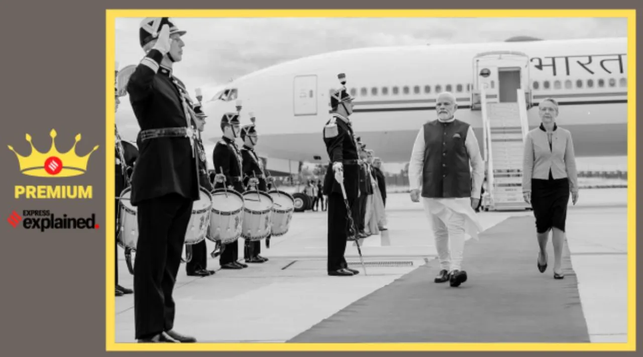 India france ties, pm modi in france, Bastille Day parade, இந்தியா - பிரான்ஸ் உறவுகள் வலுவாக இருப்பது ஏன், இந்தியா, பிரான்ஸ், மோடி பயணத்தின் முக்கியத்துவம் என்ன, France, Narendra Modi, India-France ties, Explained, Indian Express Explained, Current Affairs