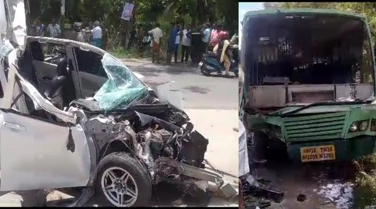 Bus Accident in coimbatore