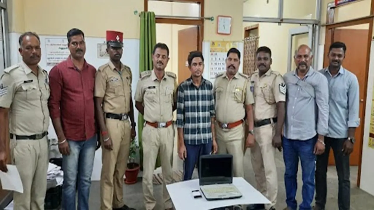 Laptop thief arrested in Puducherry