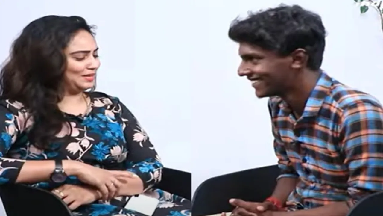 A young man who became viral after watching a Tamil serial