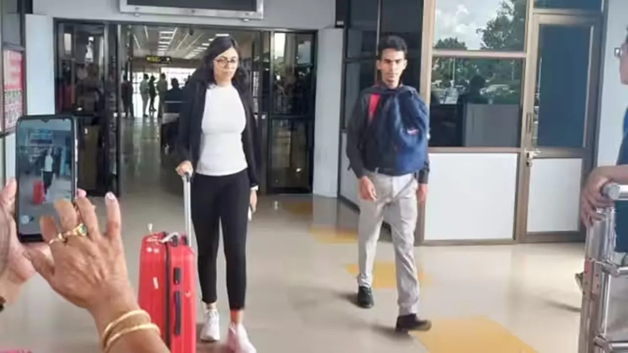 DCW chief Swati Maliwal lands in Imphal to meet sexual assault survivors