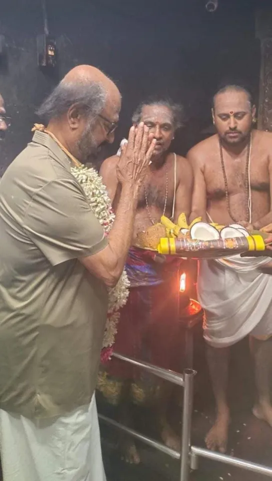 rajinikanth darshan