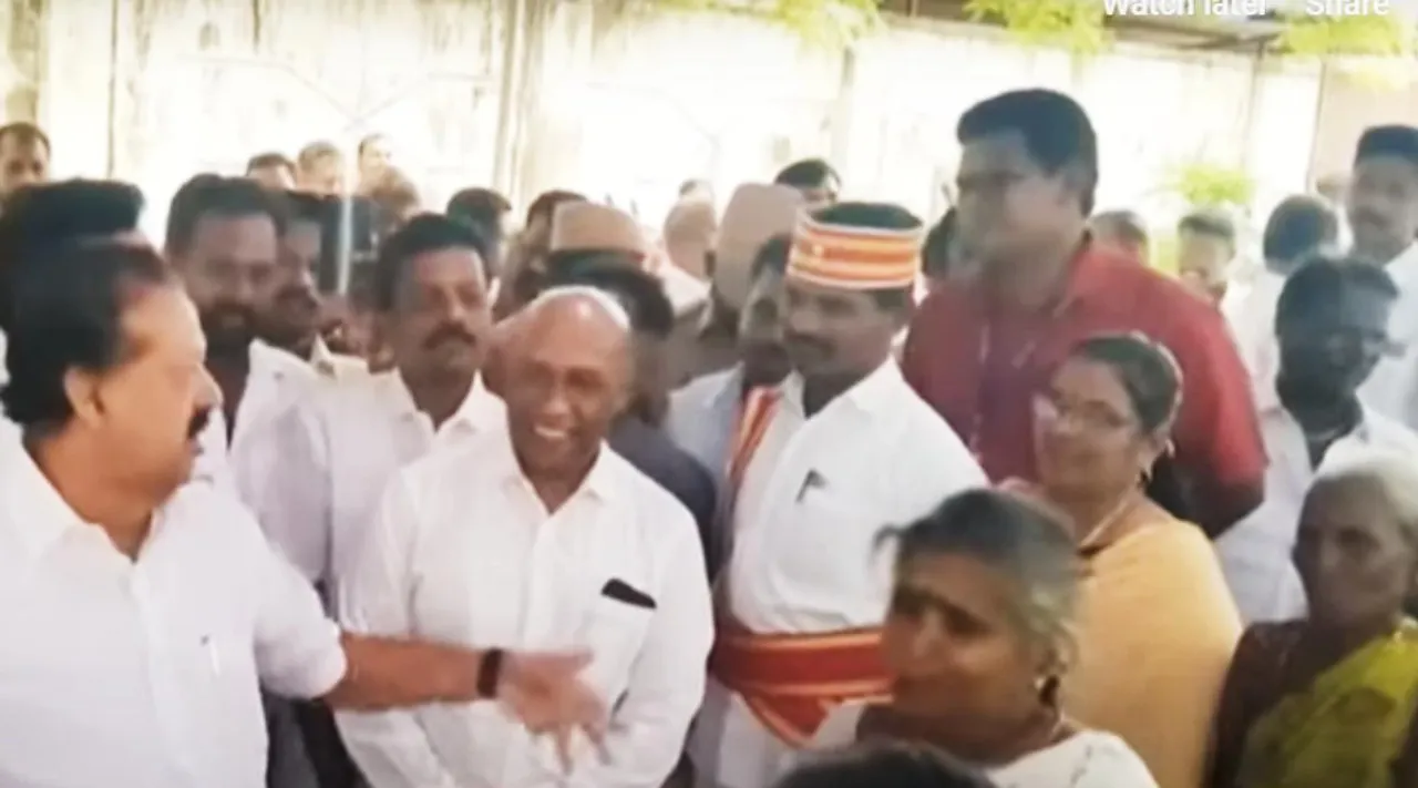 Minister Ponmudi, Magaliri Urimai Thogai Thittam camp, Ponmudi answer to woman ask at modi about tomato price, மகளிர் உரிமைத் திட்டம் முகாம், ‘மோடியிடம் போய் கேளு’ என பொன்முடி பதில், அமைச்சர் பொன்முடி, தக்காளி விலை உயர்வு, modi, tomato price