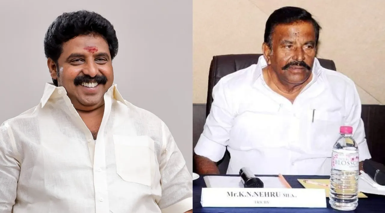 Srirangam DMK MLA fined illegal mining K. N. Nehru Tamil News