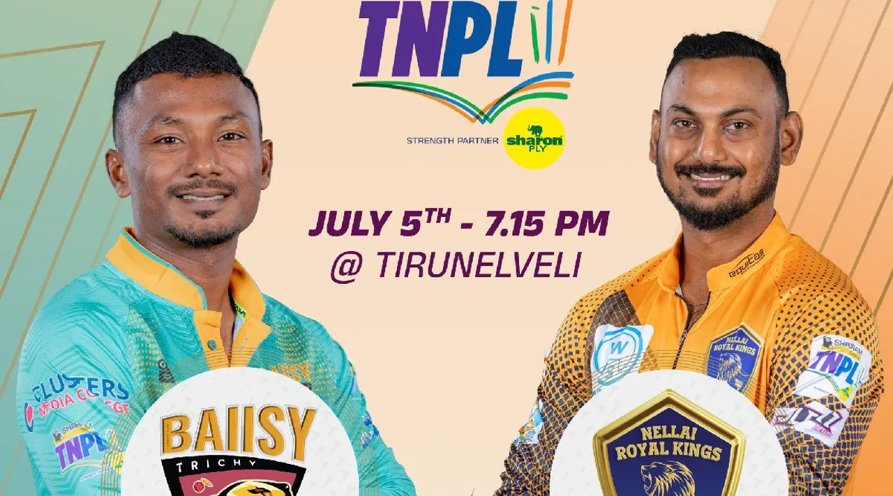 Ruby Trichy Warriors vs Nellai Royal Kings, 28th Match Tamil News