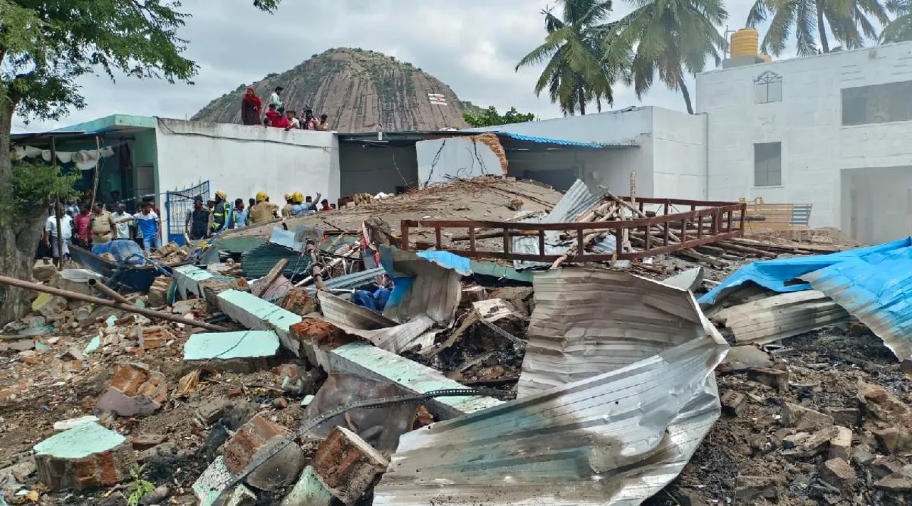 Krishnagiri firecracker godown accident: 9 die, 7 serious injury Tamil News