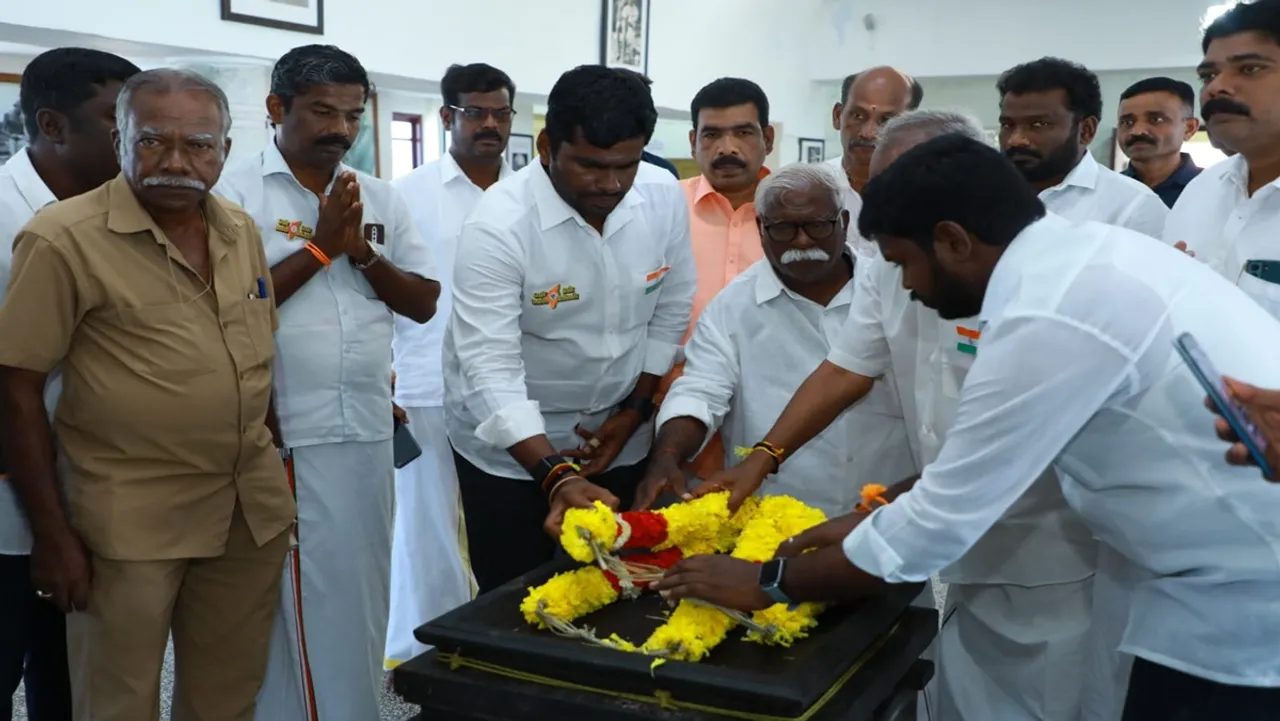 Annamalai Pilgrimage Begins at Kanyakumari