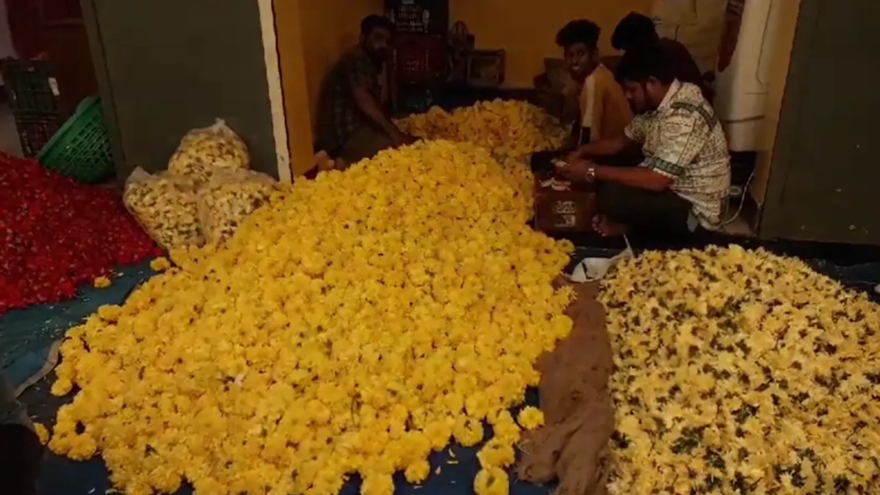 Flower sales decline in Coimbatore