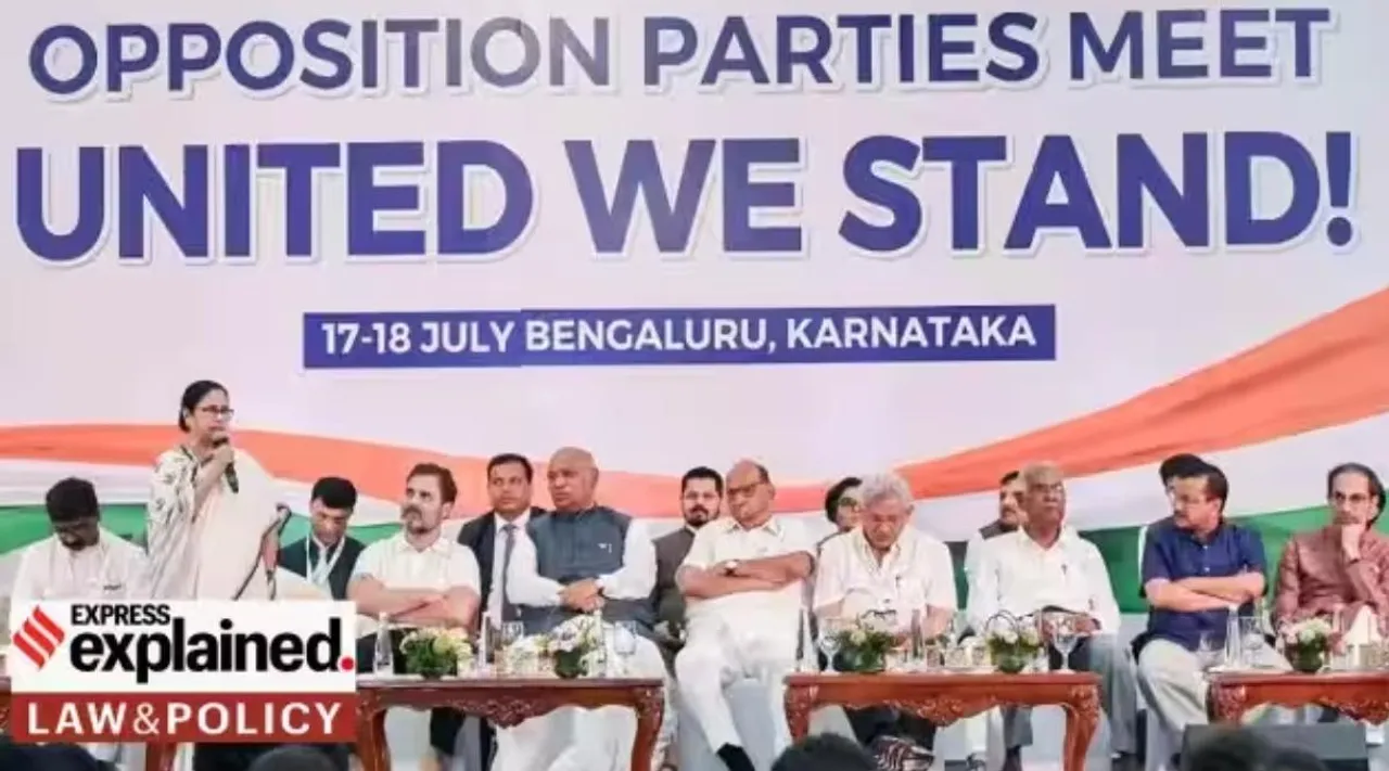 PIL against Opposition alliance’s ‘INDIA’ name, opposition alliance, எதிர்க்கட்சி கூட்டணி பெயர் இந்தியா, காங்கிரஸ், உச்ச நீதிமன்றம், எதிர்க்கட்சி கூட்டணியின் இந்தியா பெயருக்கு எதிராக வழக்கு, தேசிய சின்னங்கள், பெயர்கள் சட்டம் கூறுவது என்ன, india, name, rahul gandhi, express explained, congress party, objections to india name, emblems act, current affairs
