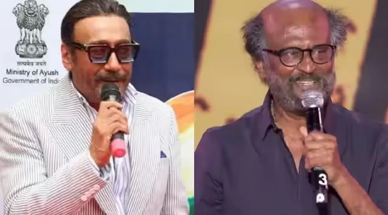 Jackie Shroff and Rajinikanth