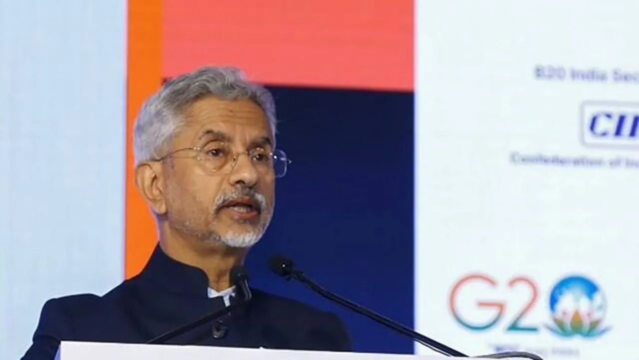Making absurd claims doesnt make other peoples territories yours Jaishankar on China map with Arunachal Aksai Chin
