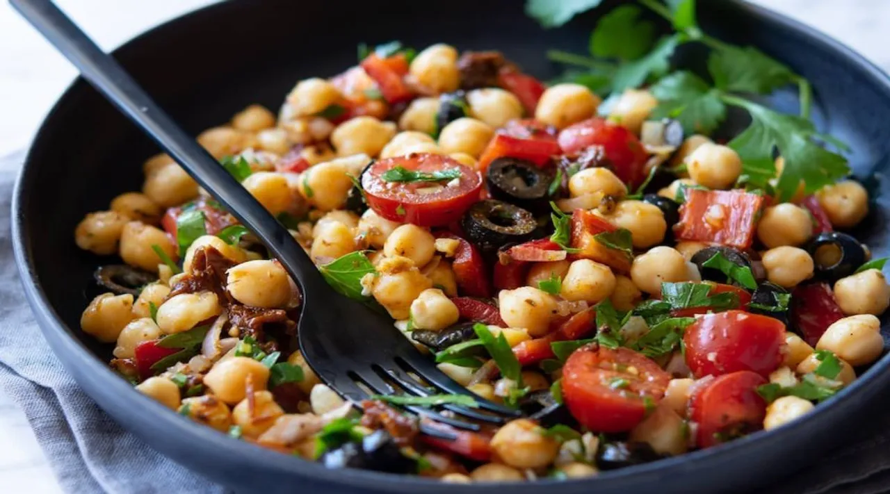 chickpea salad recipe
