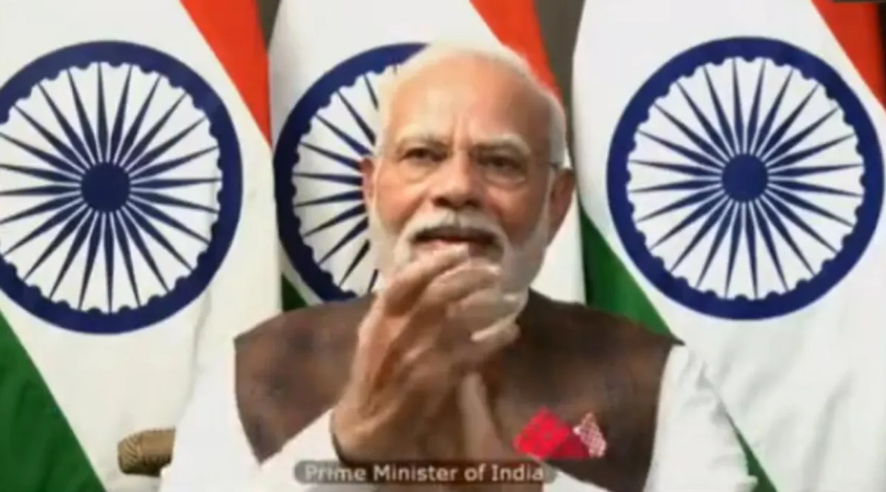 PM Modi congratulates ISRO scientists, pm modi wishes ISRO scientists, the success of chandrayaan 3 vikram lander, இஸ்ரோ விஞ்ஞானிகள் சாதனை, நிலவை வென்றுவிட்டோம் மோடி பெருமிதம், பிரதமர் மொடி, PM Modi, ISRO scientists, success of chandrayaan 3 vikram lander