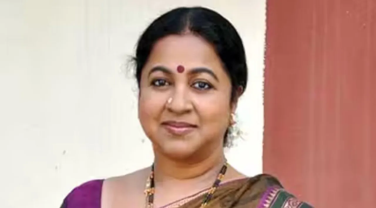 actress Radhika sarathkumar, Dr Kaandharaaj comments on actress Radhika, ராதிகா, ராதிகா சரத்குமார், தமிழ் சமூகம் குட்டிச் சுவராக மாற ராதிகா முக்கிய காரணம், பிரபல விமர்சகர் டாக்டர் காந்தராஜ் அதிரடி, Dr kaandharaaj comments on Radhika, Radhika Sarathkumar