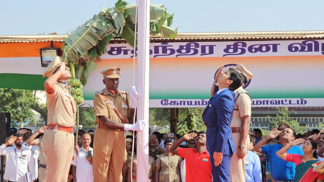 Coimbatore Independence day celebration