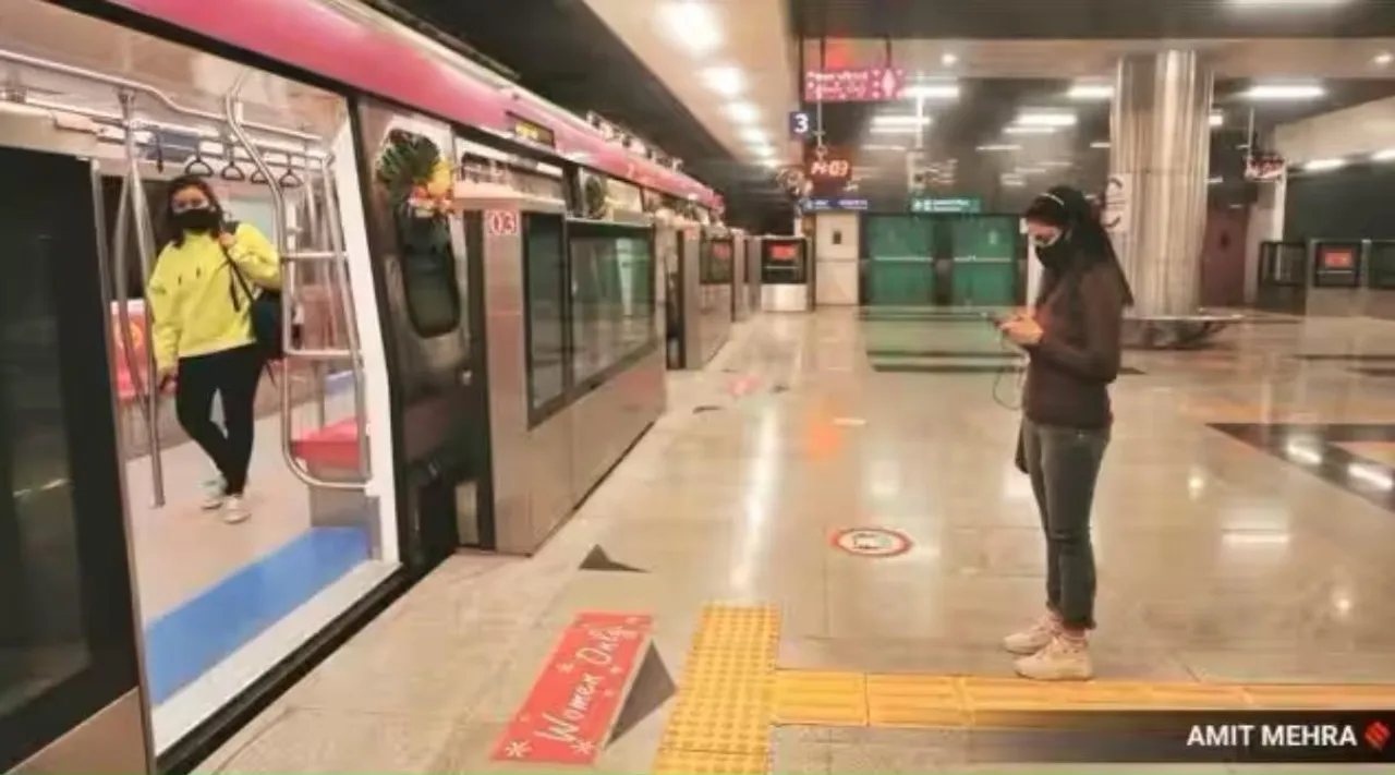 SFJ Delhi metro, Delhi Metro station pro-Khalistan, சீக்கியர்களுக்கான நீதி, சீக்ஸ் ஃபார் ஜஸ்டிஸ், டெல்லி மெட்ரோ ரயில் நிலைய சுவர்களில் காலிஸ்தான் ஆதரவு கோஷம், ஜி20 மாநாடு, pro-Khalistan delhi metro, delhi metro stations, G20 Summit SFJ, G20 Summit delhi, delhi news`