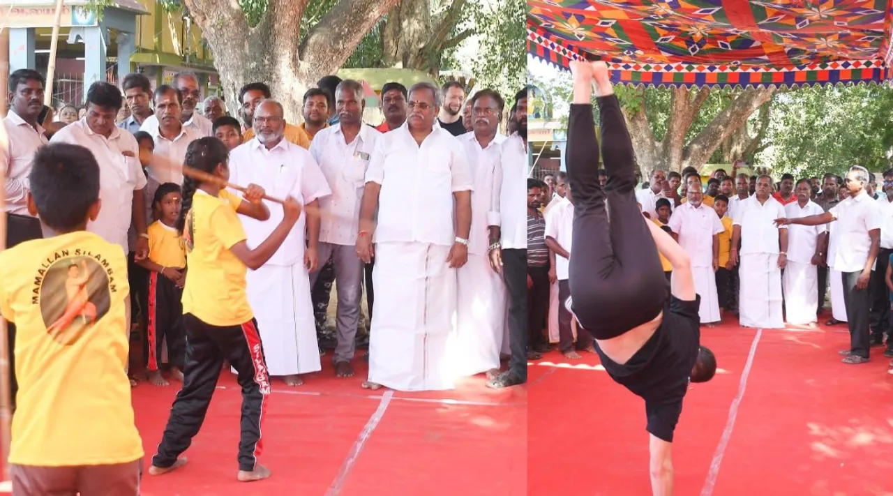 Puducherry state level silambam Tamil News