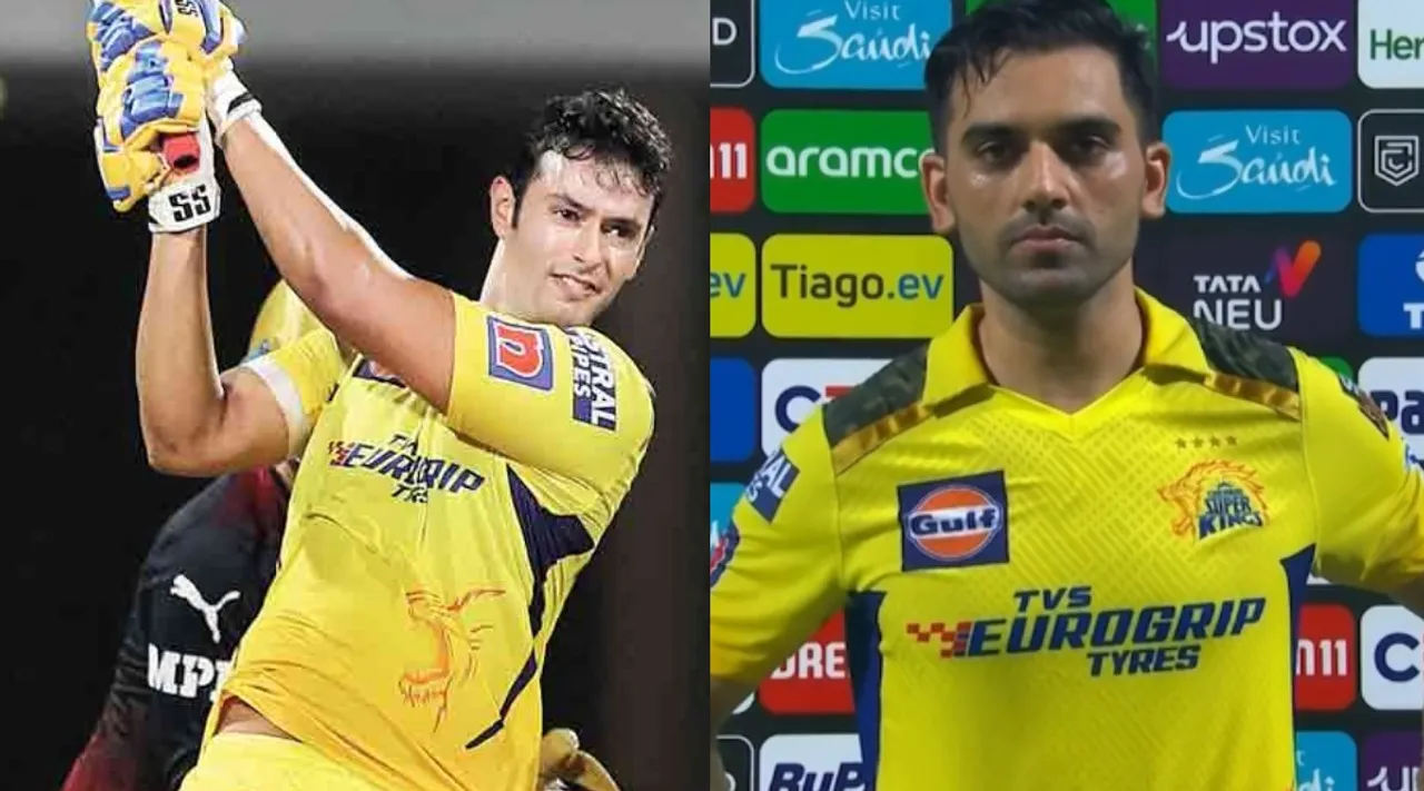 Shivam Dube vs Deepak Chahar: fight over All-Time CSK XI Tamil News