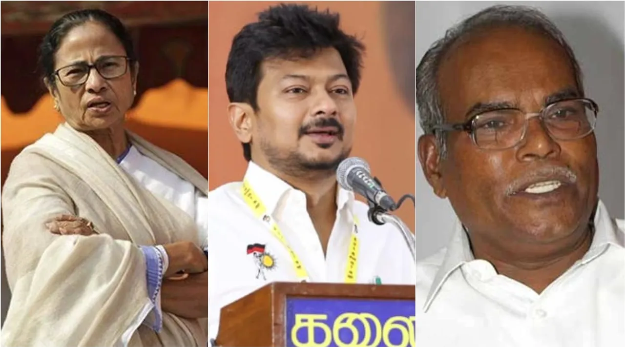 Mamata Banerjee and K Balakrishnan different opinion on Udhayanidhi speech about Sanathanam, சனாதனம் குறித்து உதயநிதி பேச்சு, மம்தா பானர்ஜி, கே. பாலகிருஷ்ணன் மாறுபட்ட கருத்து, Mamata Banerjee, K Balakrishnan, Udhayanidhi speech about Sanathanam