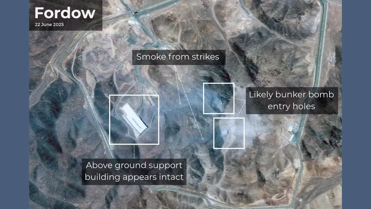 US strikes on Iran