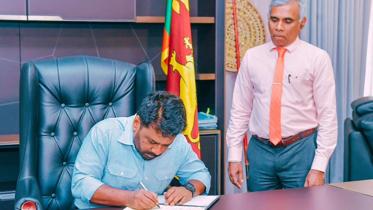 Sri Lanka's President