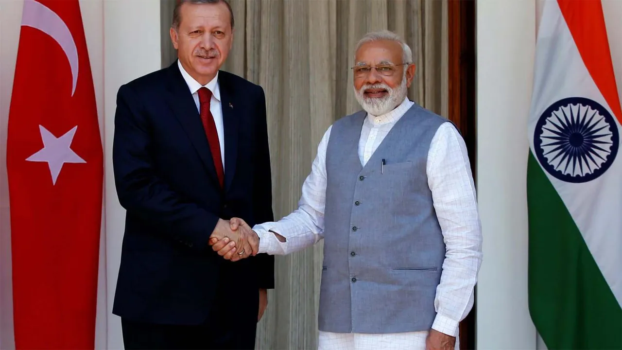 Erdogan Modi Meet