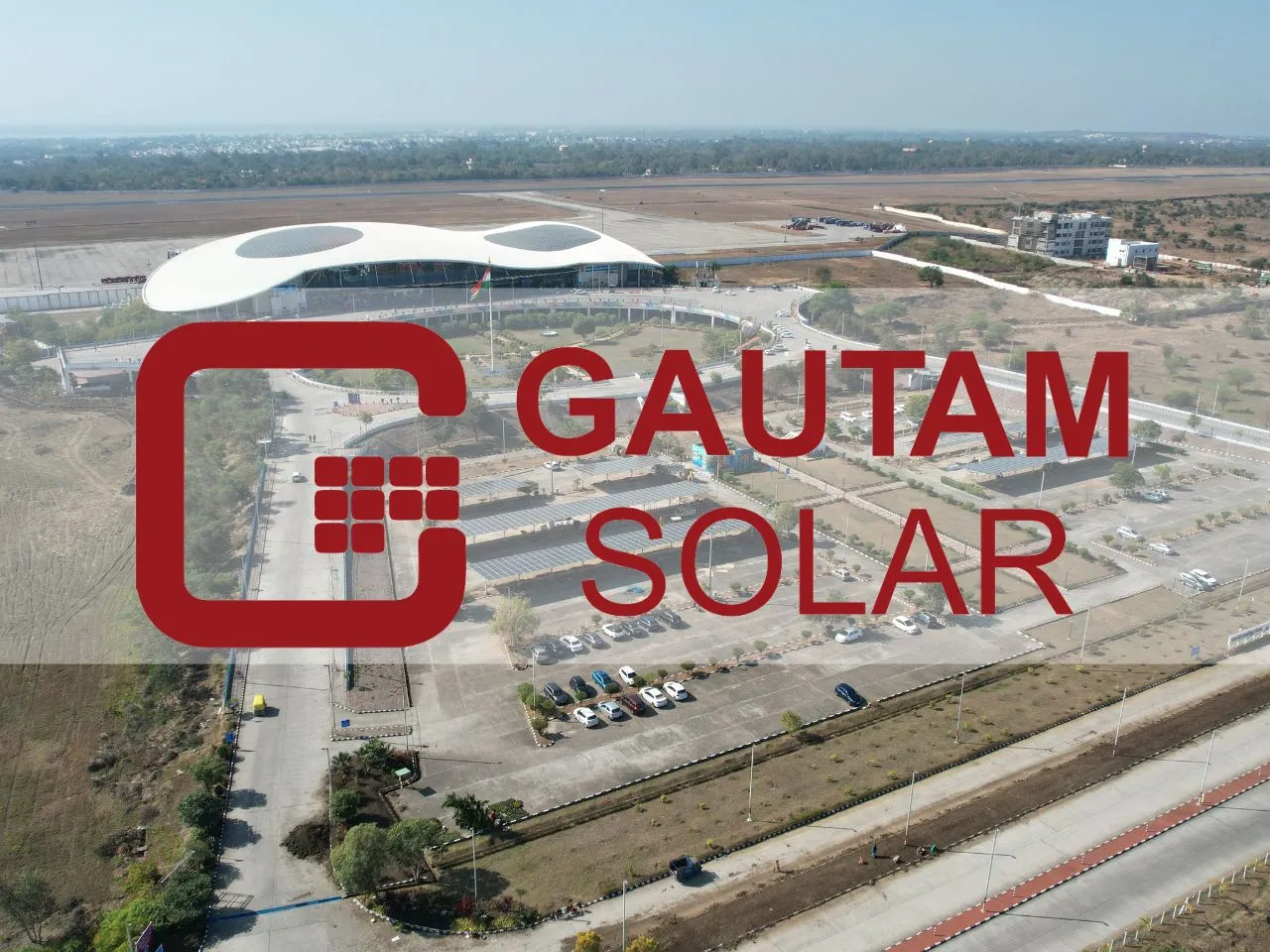 Gautam Solar Brings High Efficiency 10BB Mono Panels to Bhopal Airport