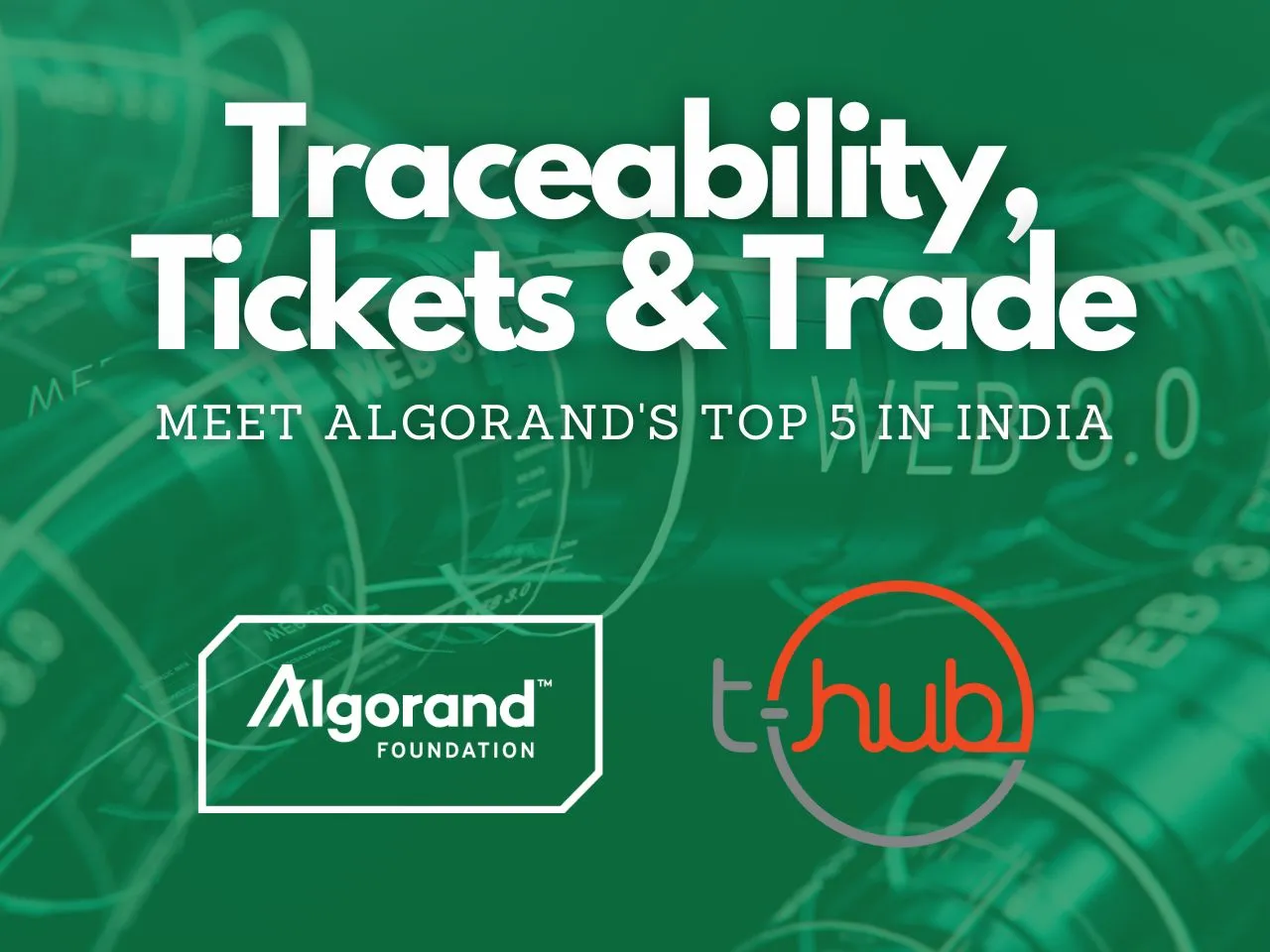 India's Web3 Revolution! Algorand Bets Big on Five Homegrown Startups