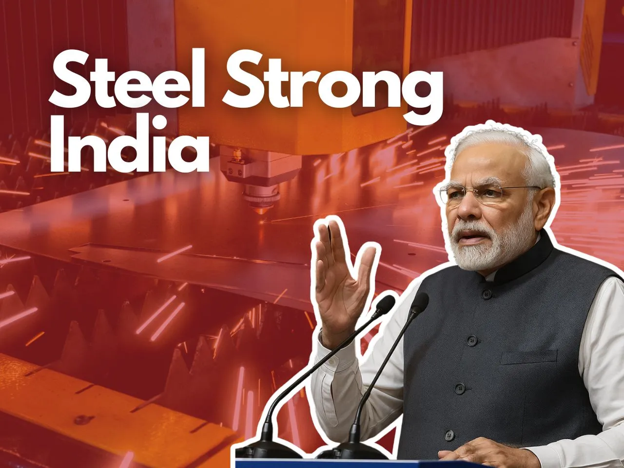 PM Modi Sets 2047 Steel Target, Pushes for Self-Reliant India