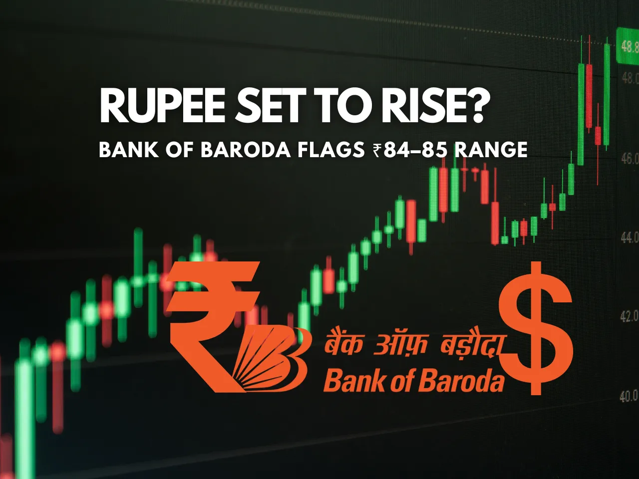 Bank of Baroda Flags ₹84–85 Range