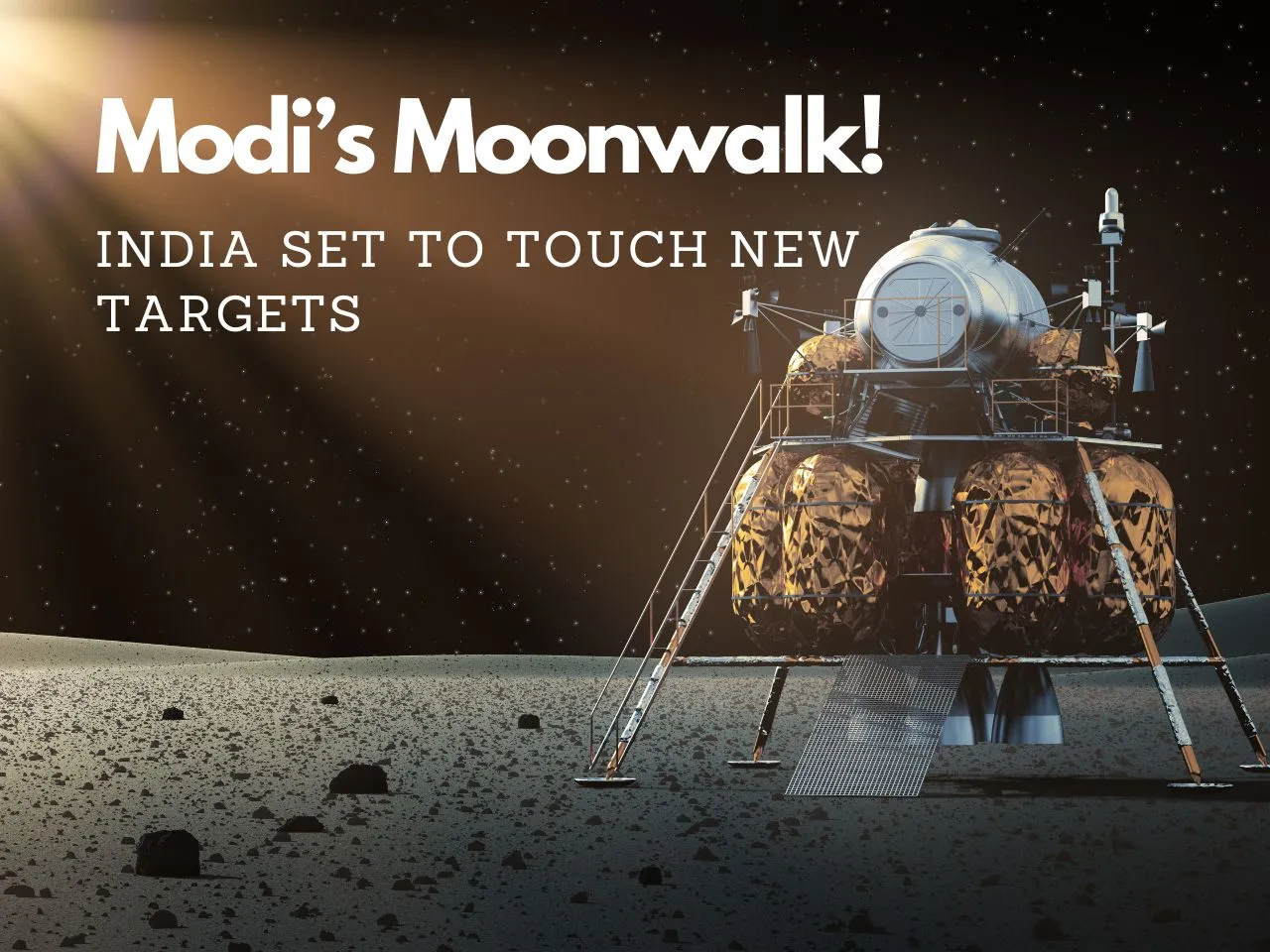 India Plans to Walk on the Moon by 2040, Build Own Space Station!