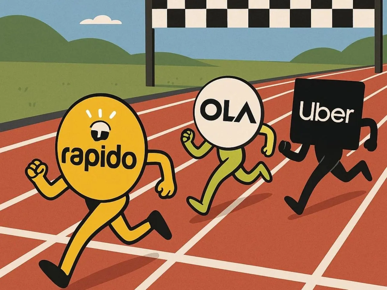Rapido Ola Uber