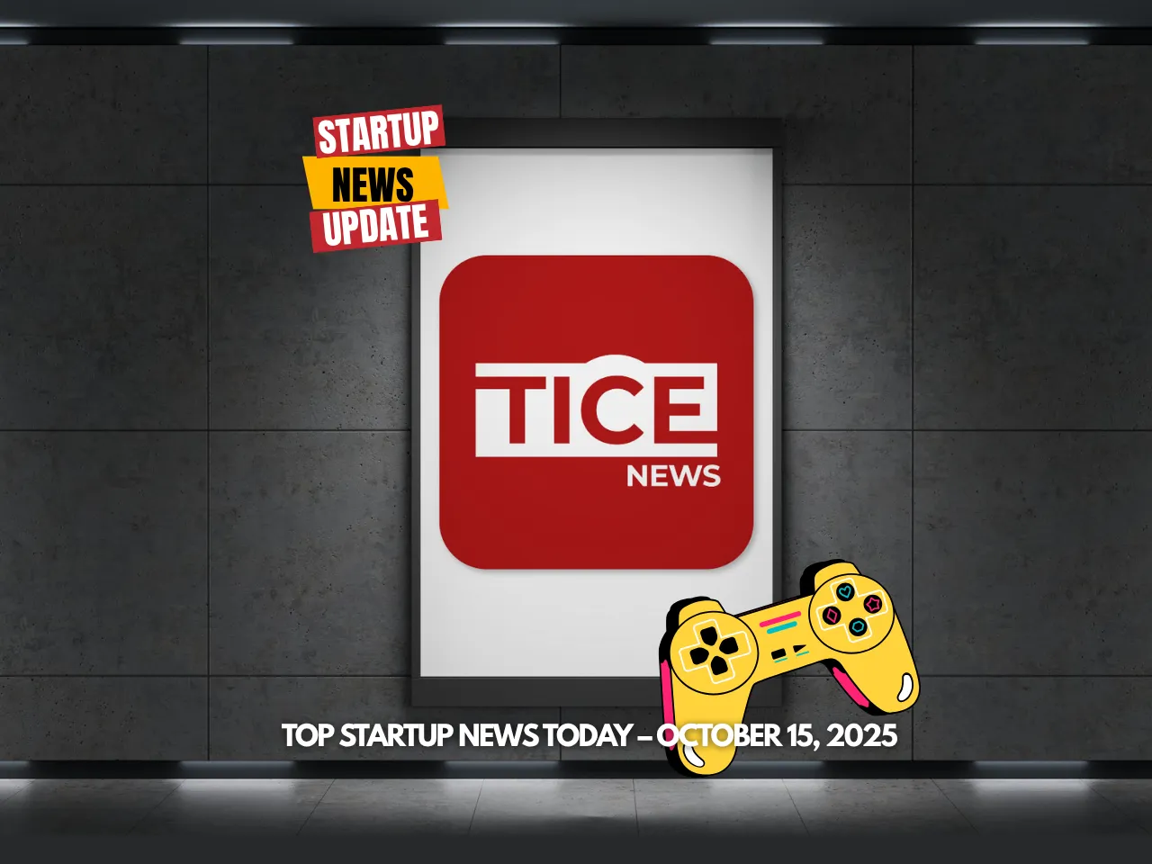 Top Startup News Today 15th October