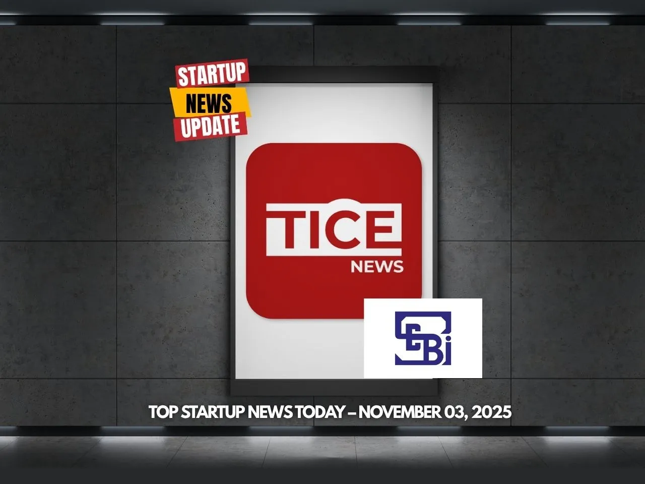 Top Startup News Today Nov 3