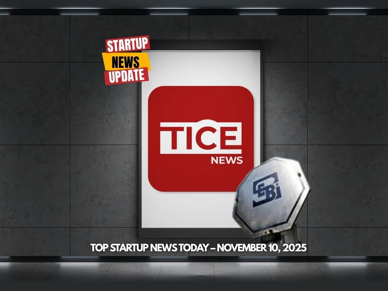 Top Startup News Today 10th Nov