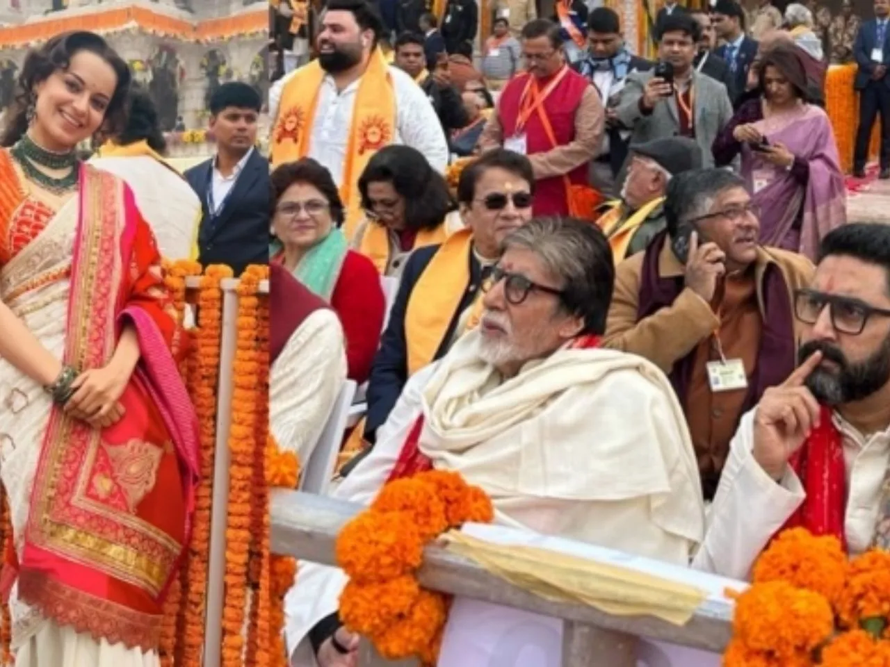 Kangna Ranaut at Ayodhya